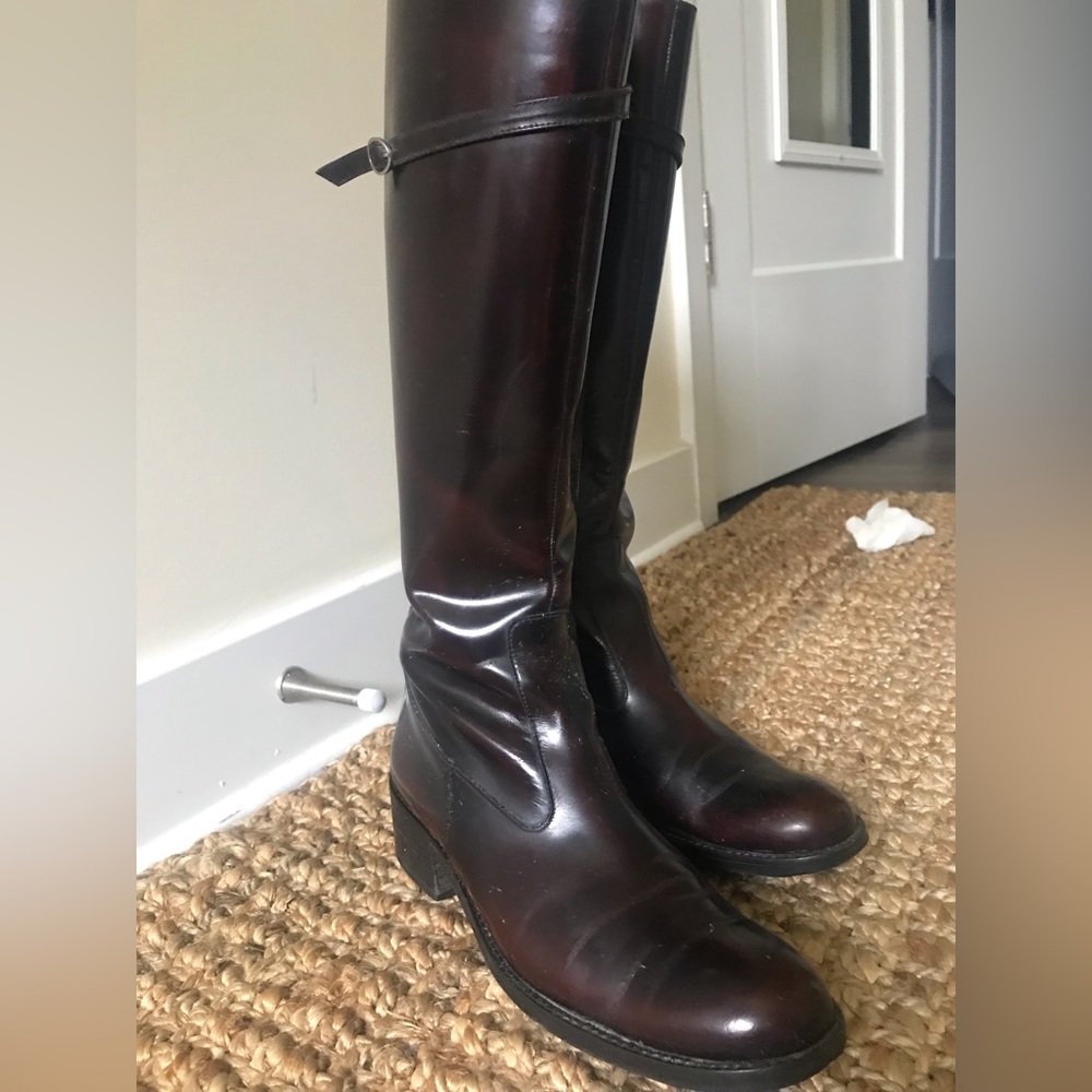 equestrian  knee high boots us 6